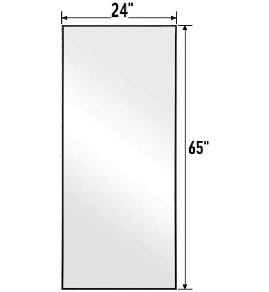 Latitude Run® Wood Framed Full Length Mirror & Reviews Wayfair